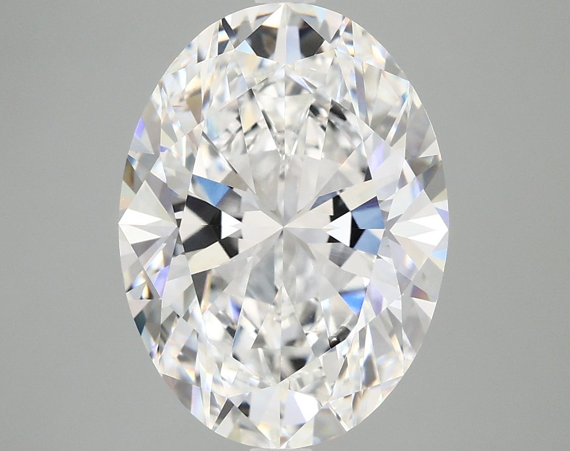 5.05 ct. oval Lab Grown Diamond front image