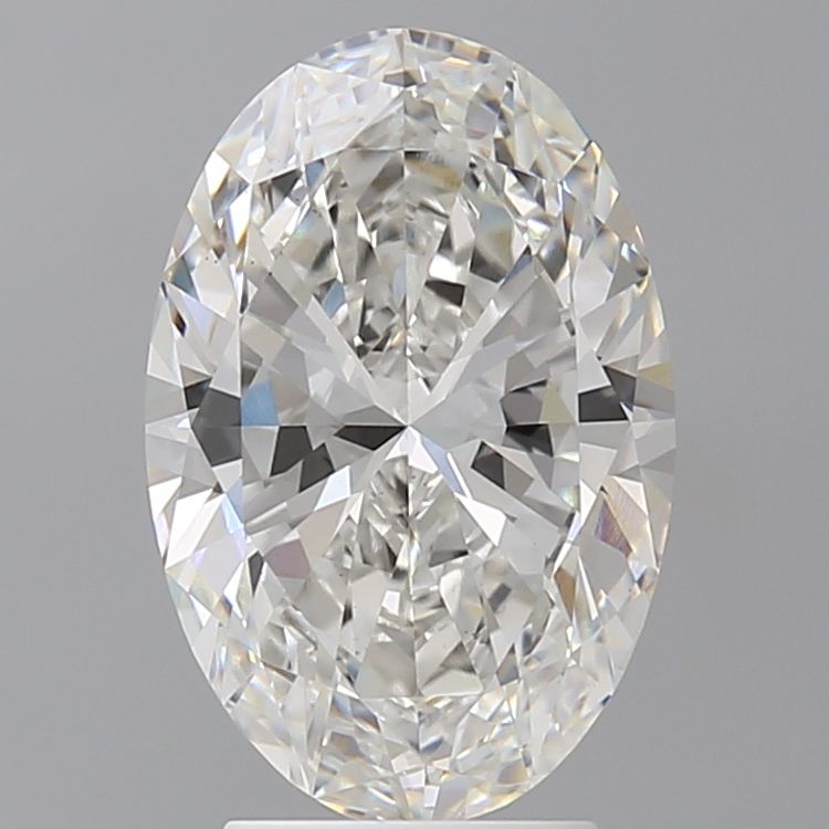 3.55 ct. oval Lab Grown Diamond front image