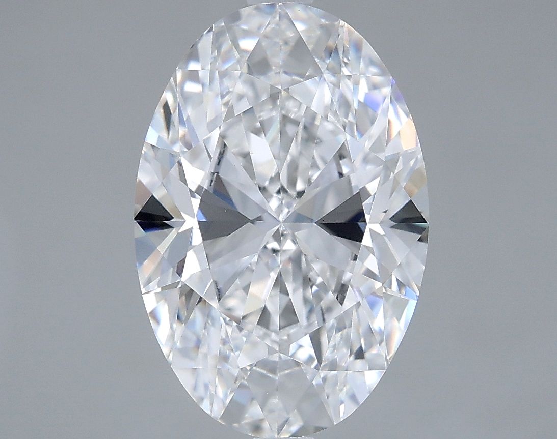 4.02 ct. oval Lab Grown Diamond front image