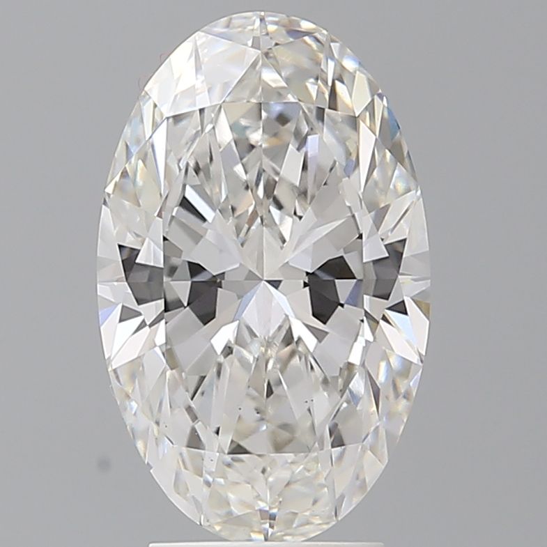 3.58 ct. oval Lab Grown Diamond front image