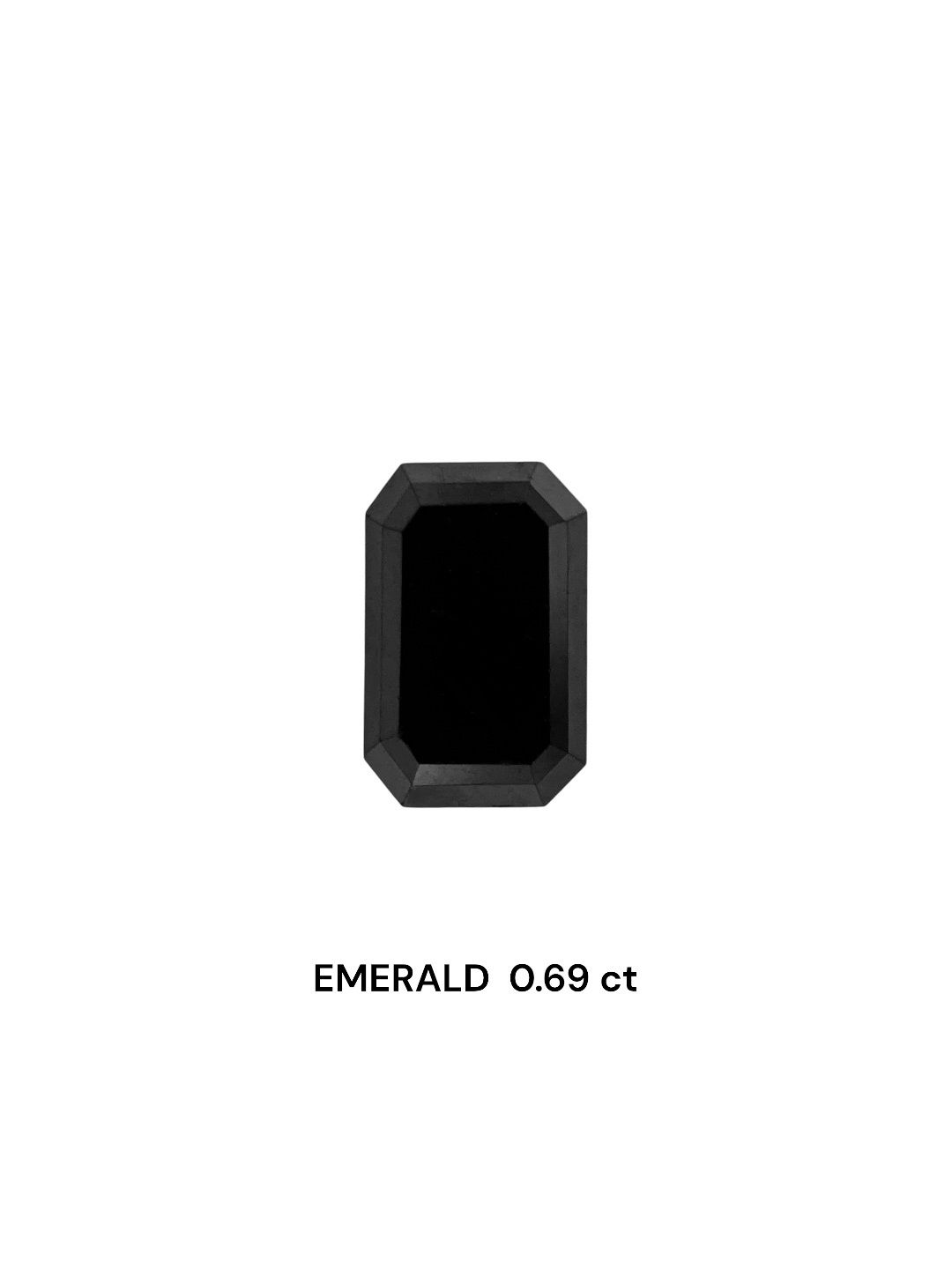 Diament 0.69 ct Fancy Black/VVS2