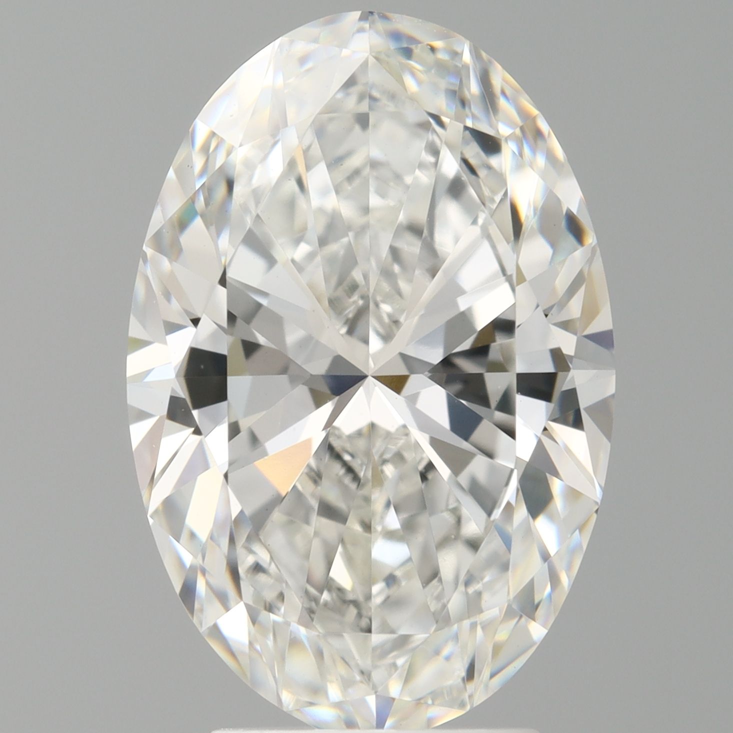 4.05 ct. oval Lab Grown Diamond front image