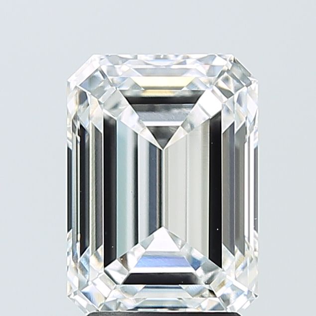 3.07 ct. emerald Lab Grown Diamond front image