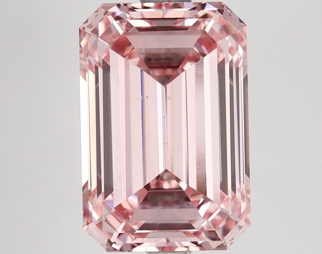 3.87 ct. emerald Lab Grown Diamond front image