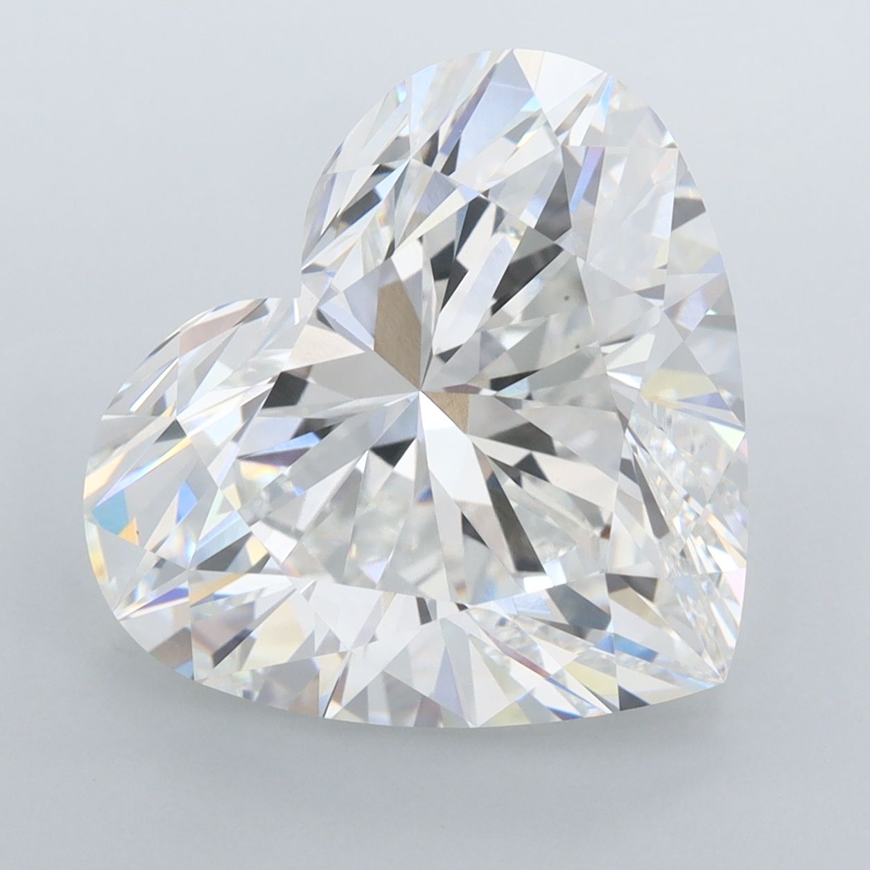 8.04 ct. heart Lab Grown Diamond front image