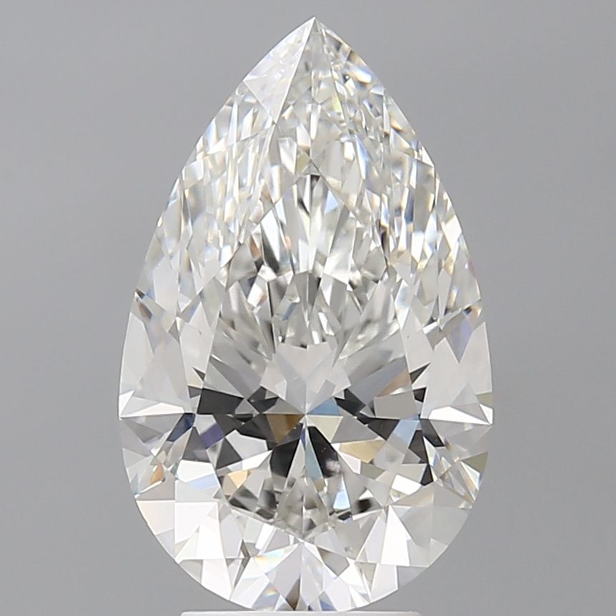 4.59 ct. pear Lab Grown Diamond front image