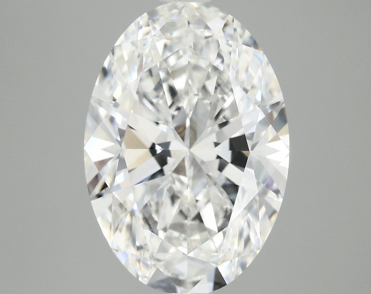 5.00 ct. oval Lab Grown Diamond front image