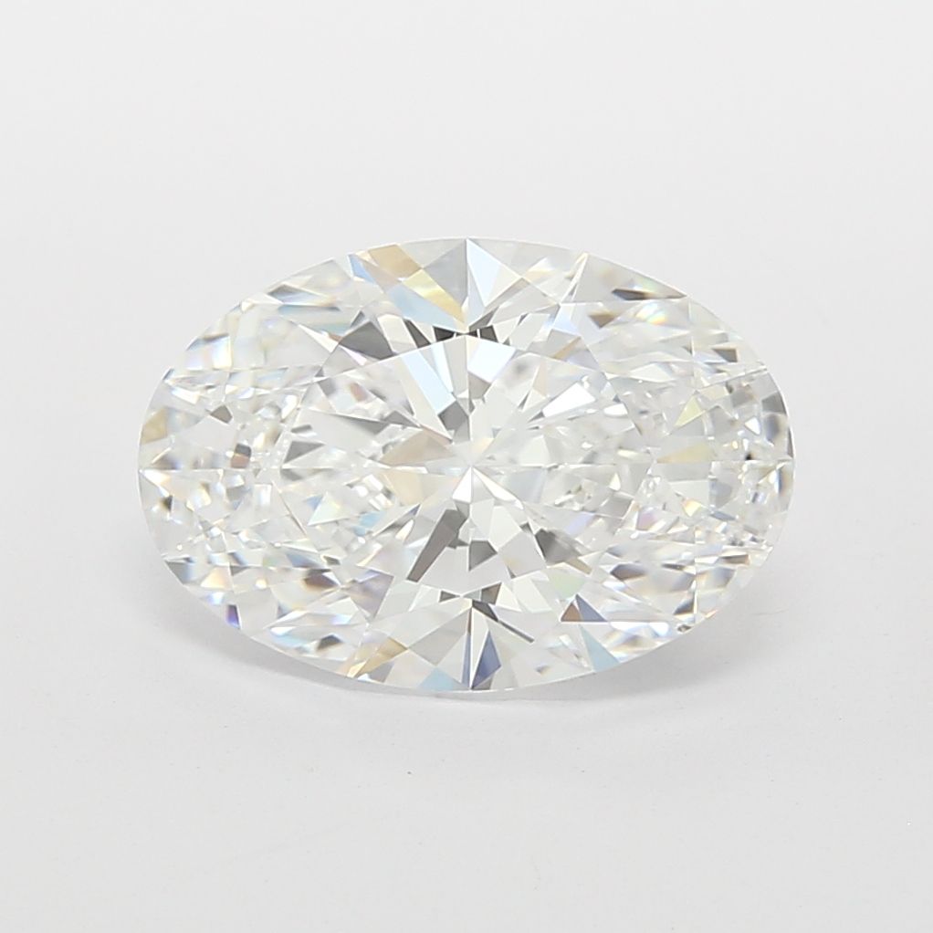3.74 ct. oval Lab Grown Diamond front image