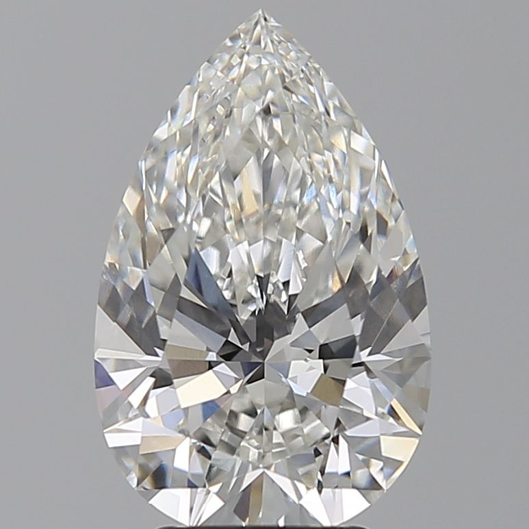 3.78 ct. pear Lab Grown Diamond front image