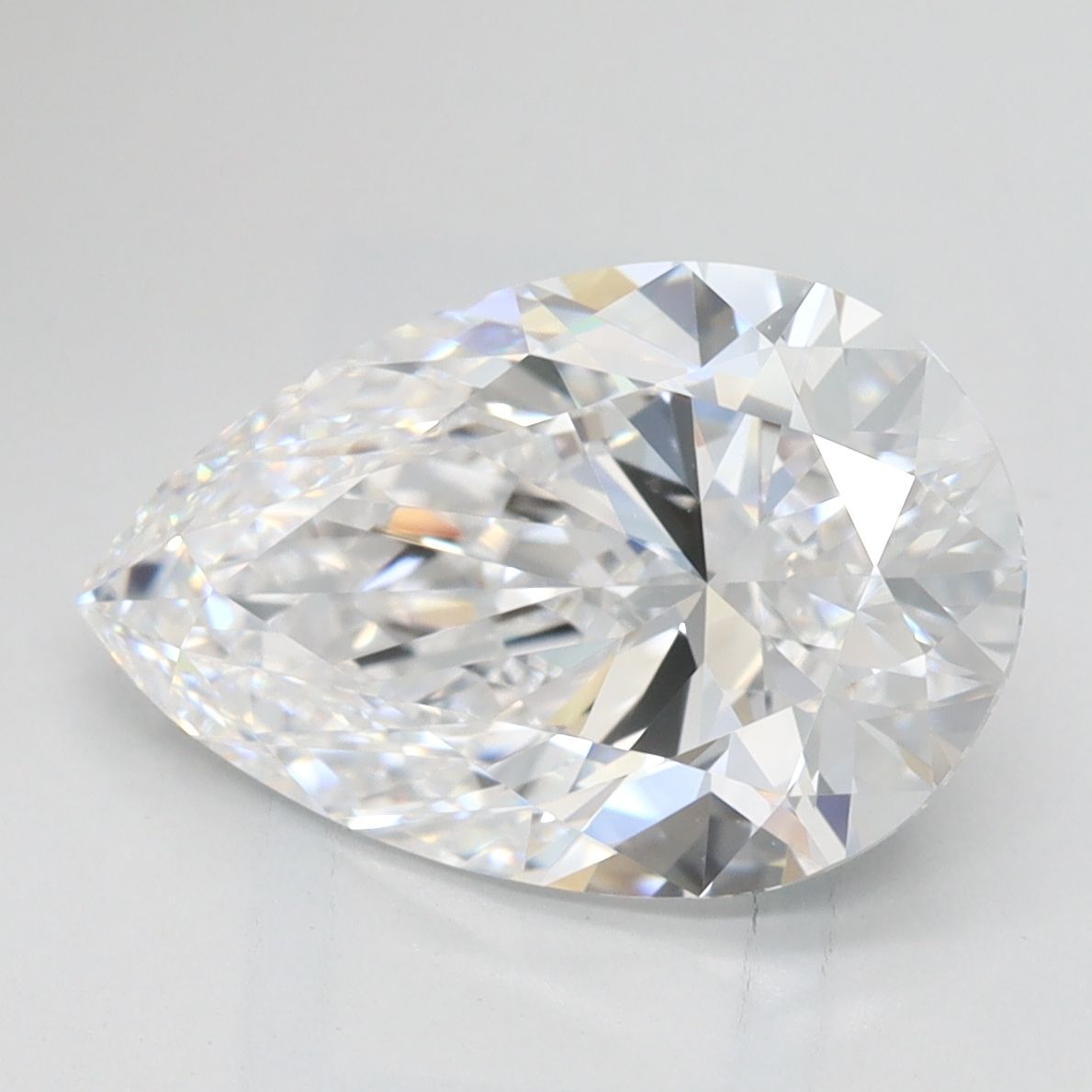 3.14 ct. pear Lab Grown Diamond front image