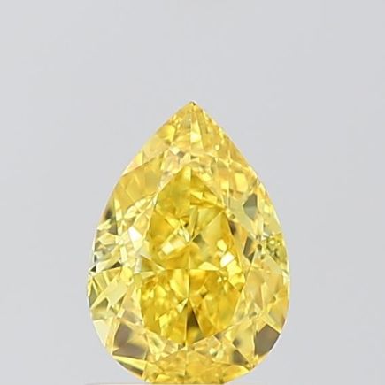 1.04 CT Fancy Vivid Yellow PEAR