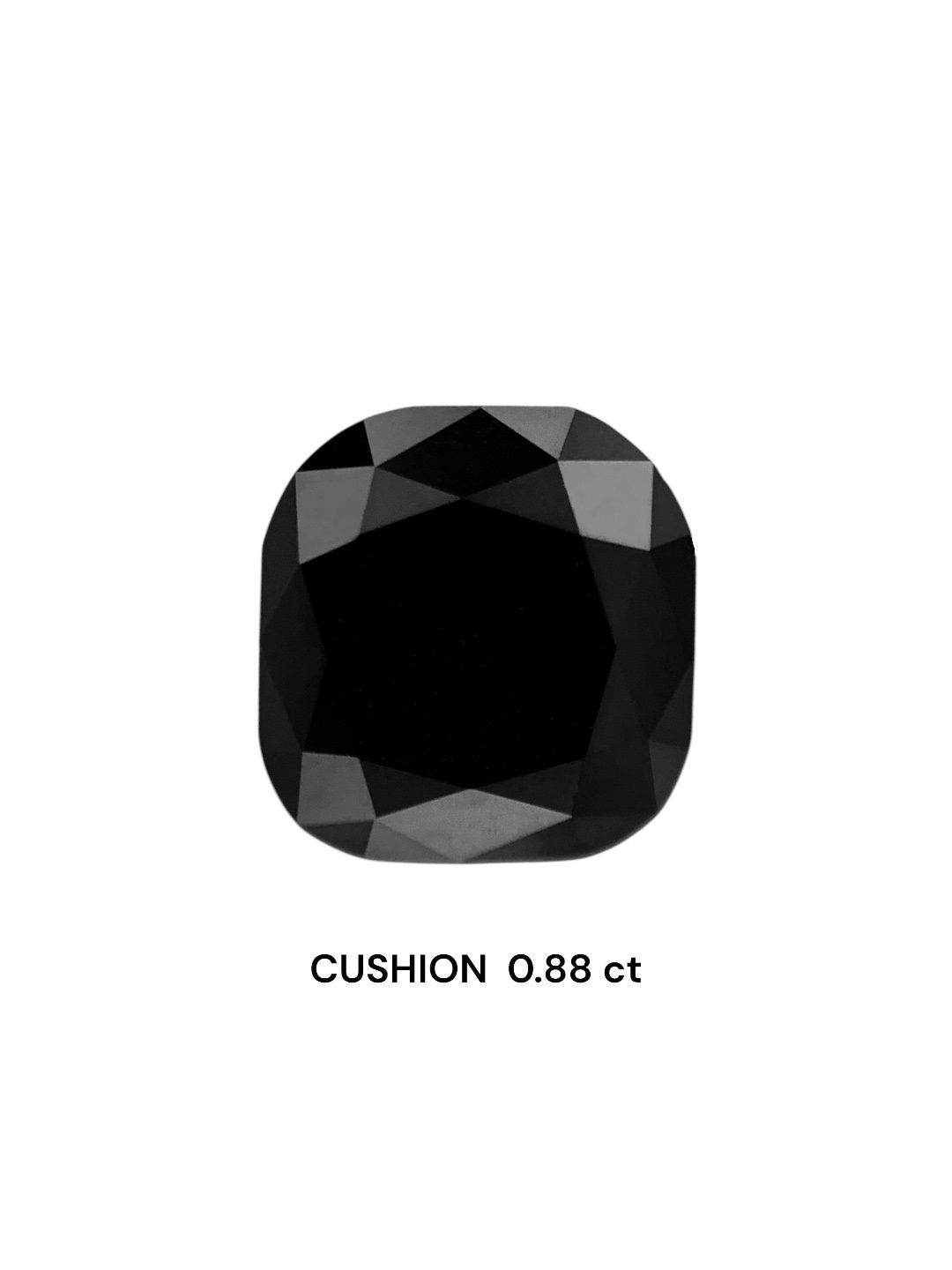Diament 0.88 ct Fancy Black/VVS2