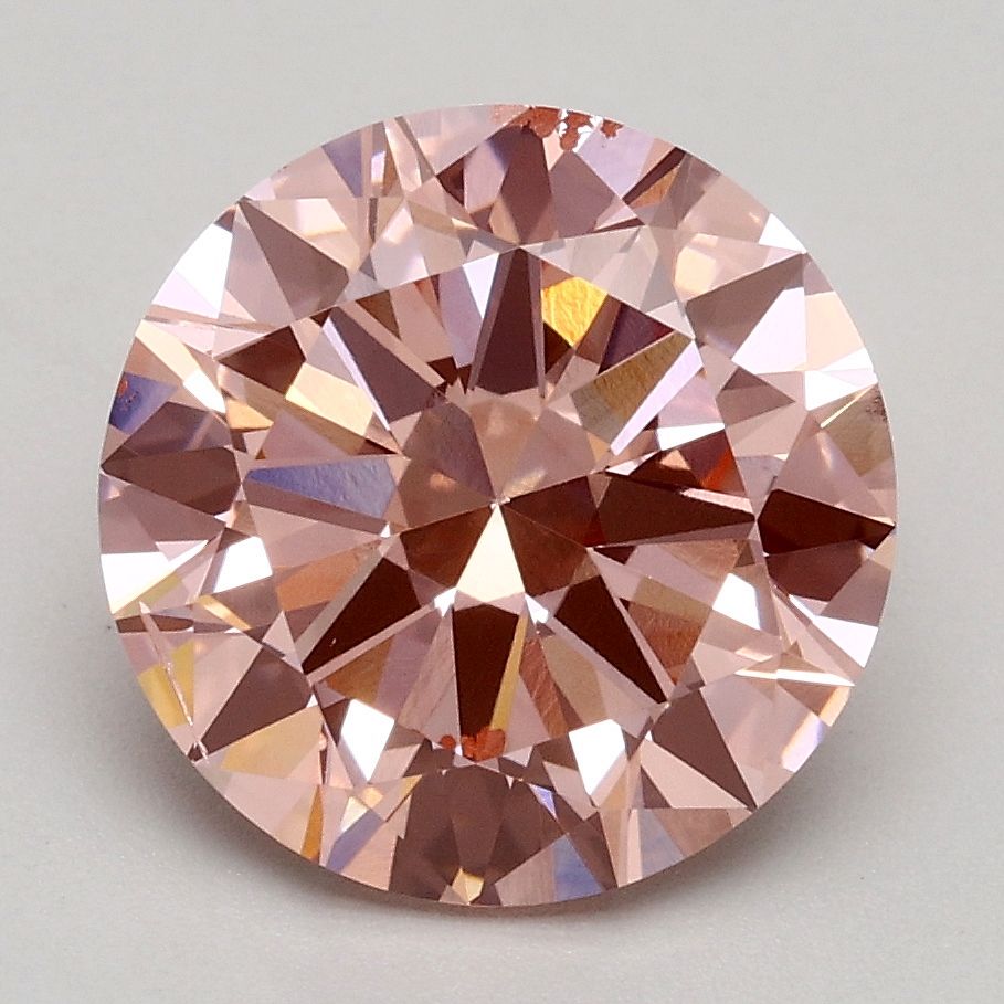 2.50 ct. round Lab Grown Diamond front image