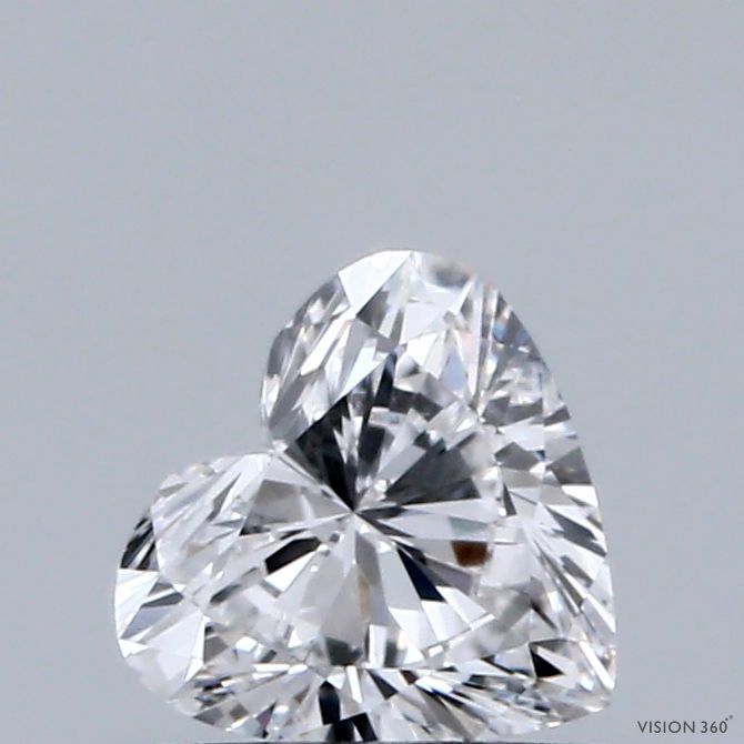 0.51 ct lab-grown Heart Diamond