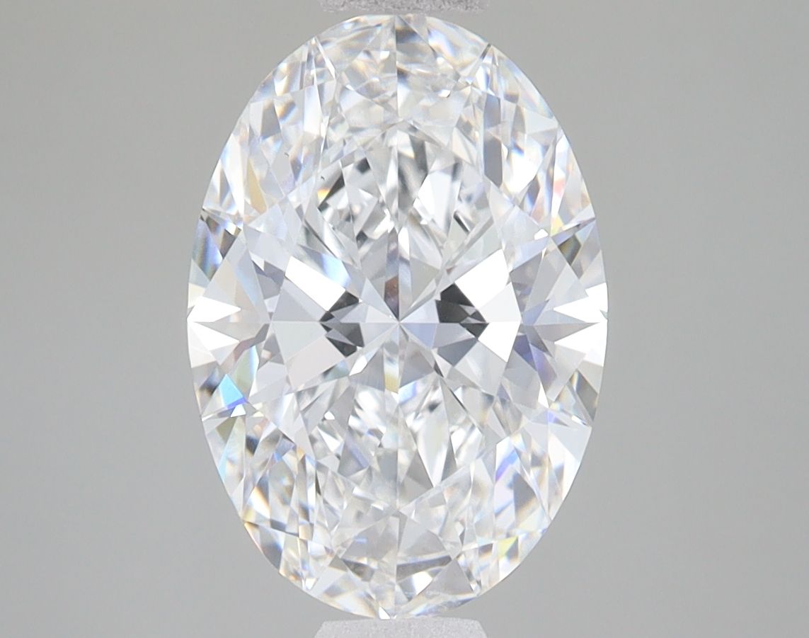 3.02 ct. oval Lab Grown Diamond front image
