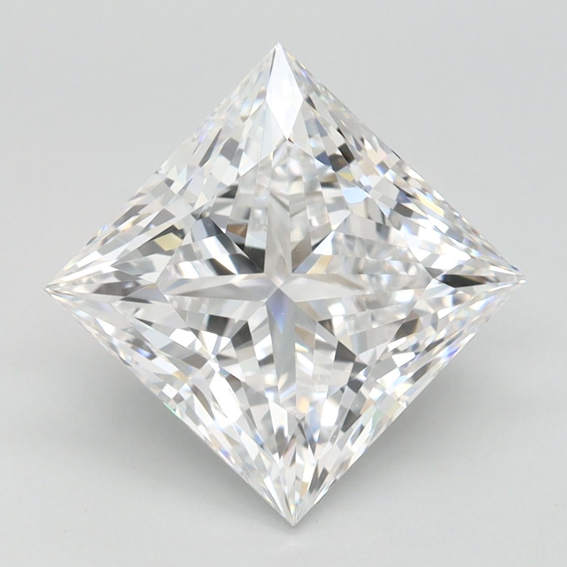 3.11 ct. princess Lab Grown Diamond front image