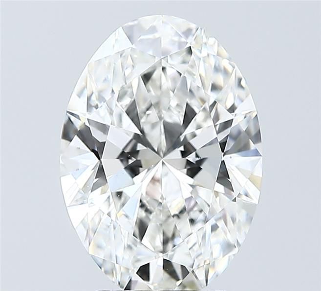 3.02 ct. oval Lab Grown Diamond front image