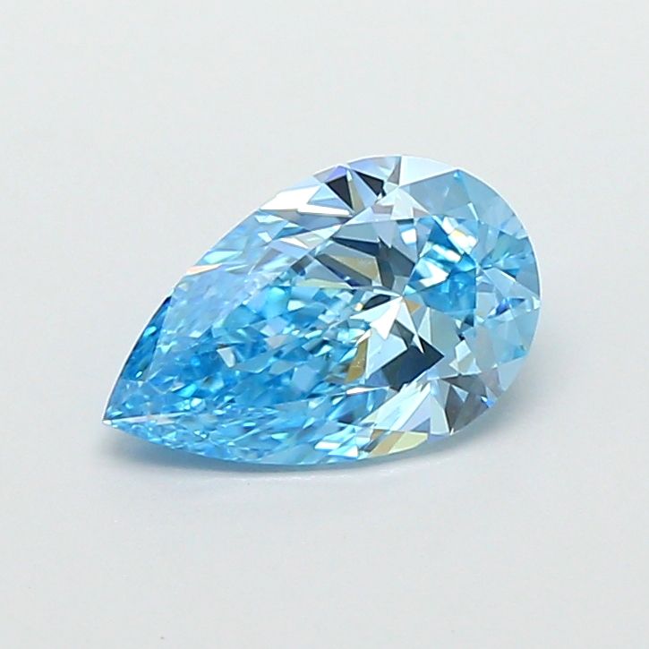 1.0 CT Fancy Vivid Blue PEAR