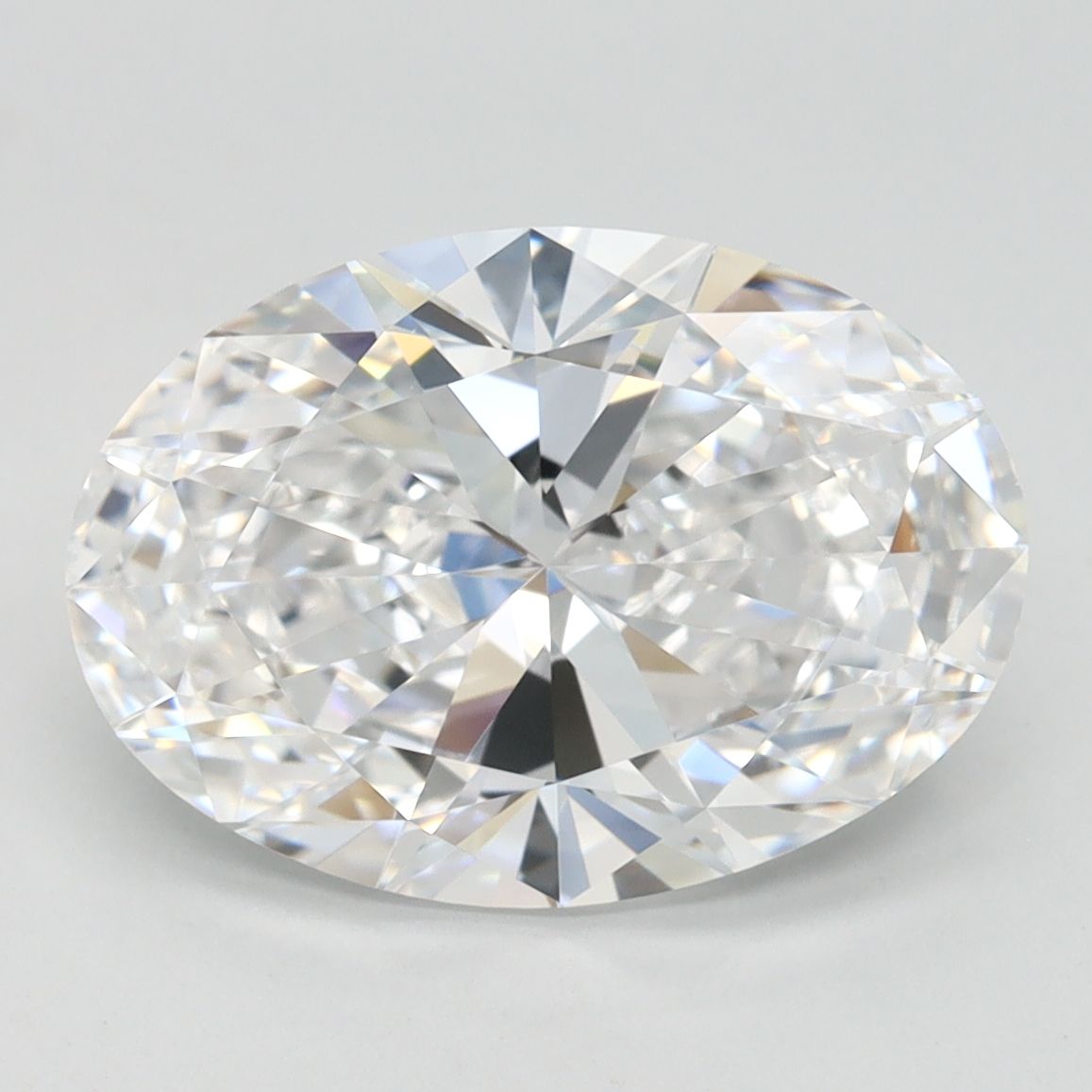 3.24 ct. oval Lab Grown Diamond front image