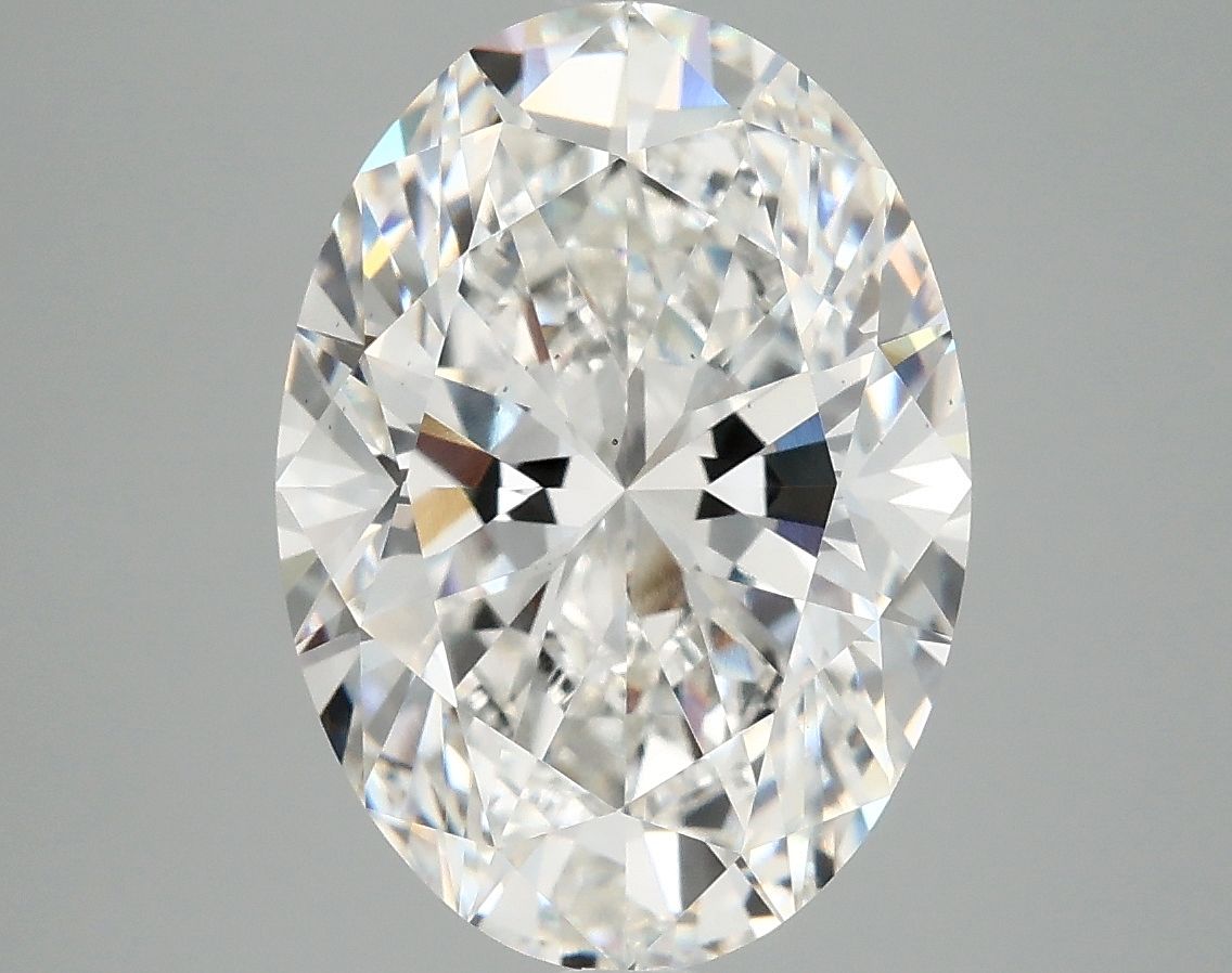 5.01 ct. oval Lab Grown Diamond front image