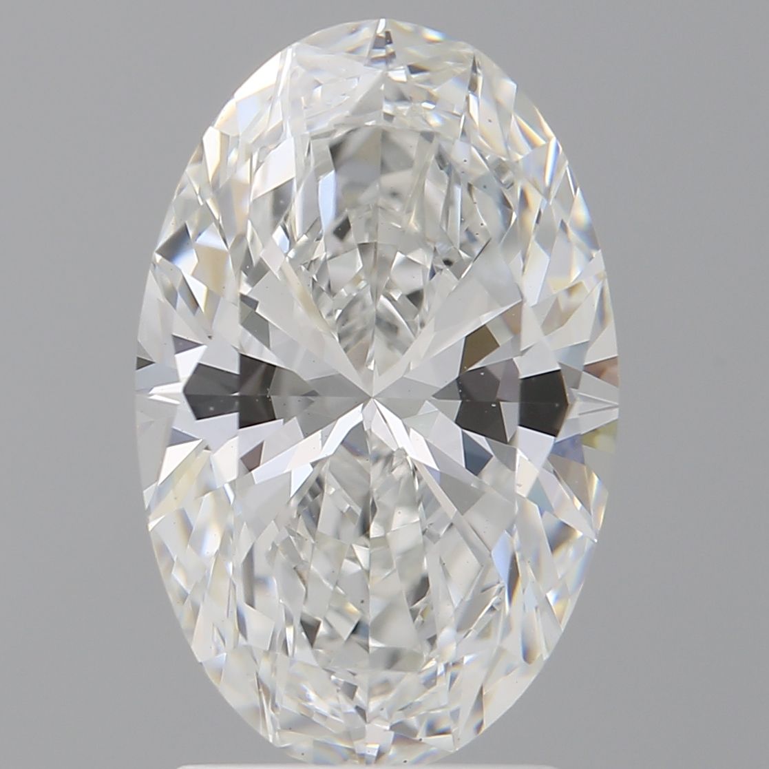 2.60 ct. oval Lab Grown Diamond front image