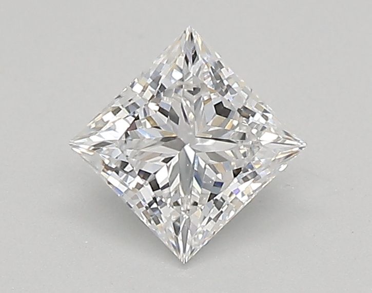 0.59 ct. princess Lab Grown Diamond front image