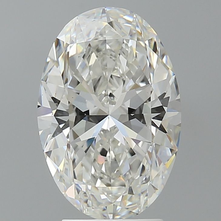 3.55 ct. oval Lab Grown Diamond front image