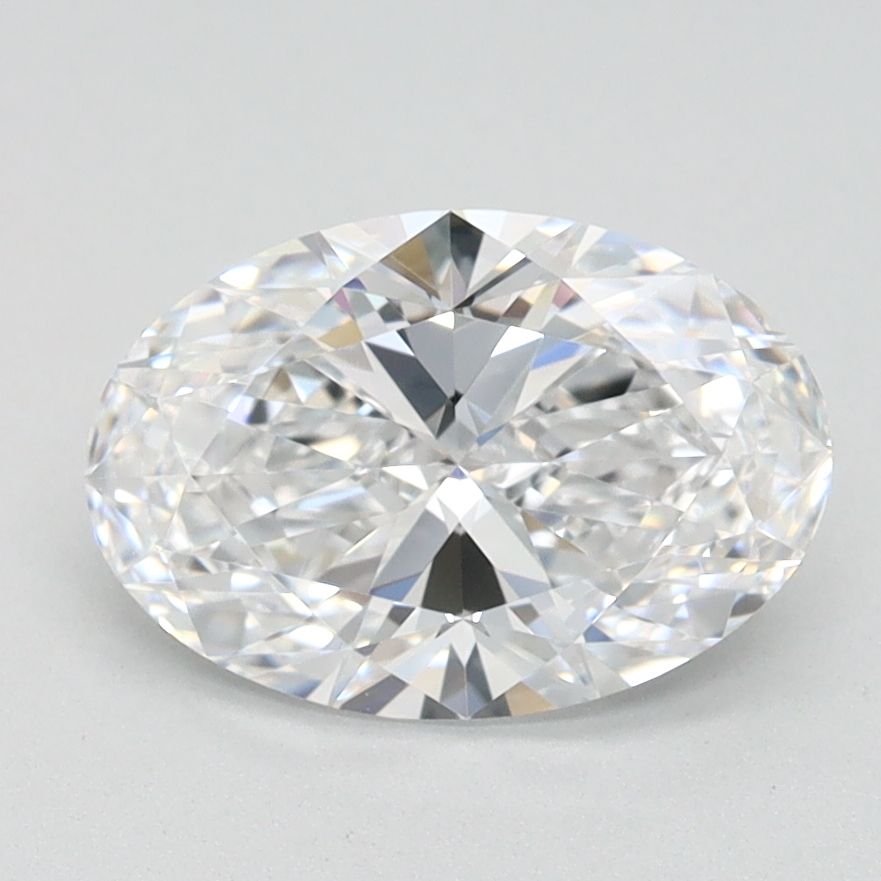 1.22 ct. oval Lab Grown Diamond front image