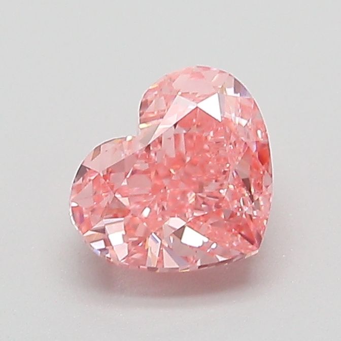 1.01 CT Fancy Vivid Pink HEART
