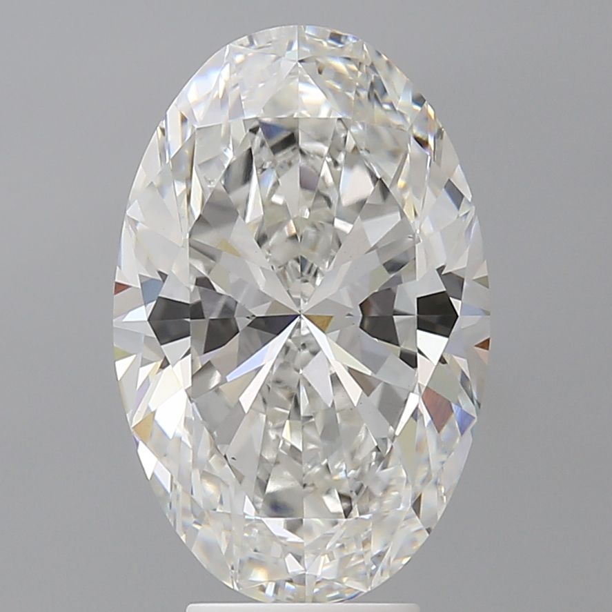 5.58 ct. oval Lab Grown Diamond front image
