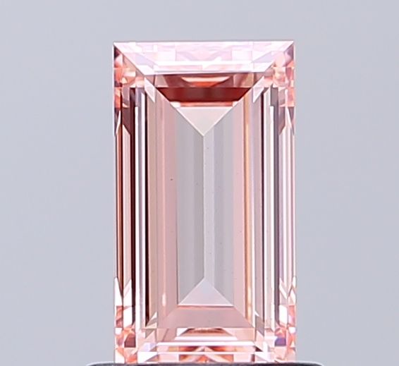 1.03 CT Fancy Intense Pink BAGUETTE