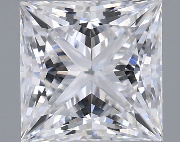 1.1 ct lab-grown Princess Diamond
