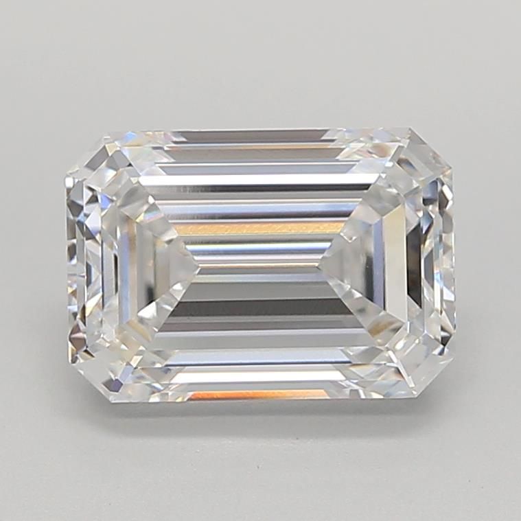 3.73 ct. emerald Lab Grown Diamond front image