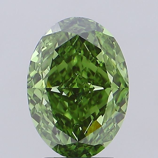 3.08 ct. oval Lab Grown Diamond front image