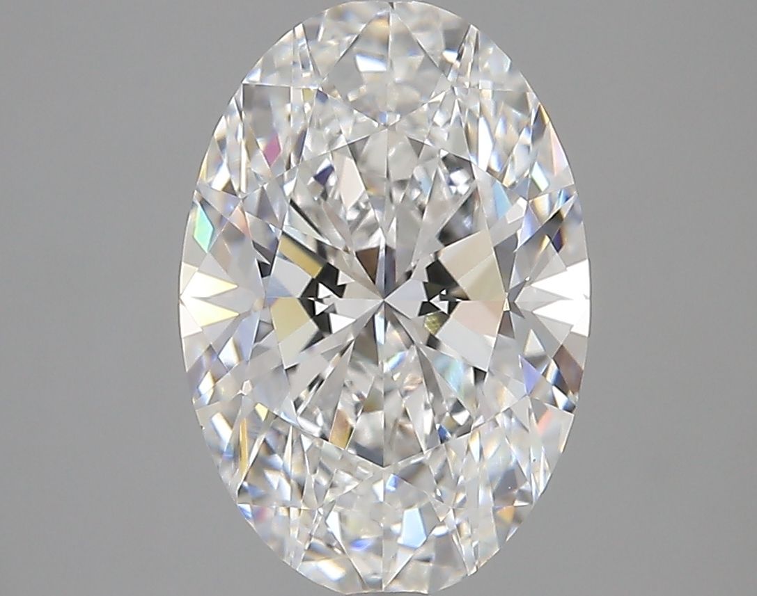 3.52 ct. oval Lab Grown Diamond front image