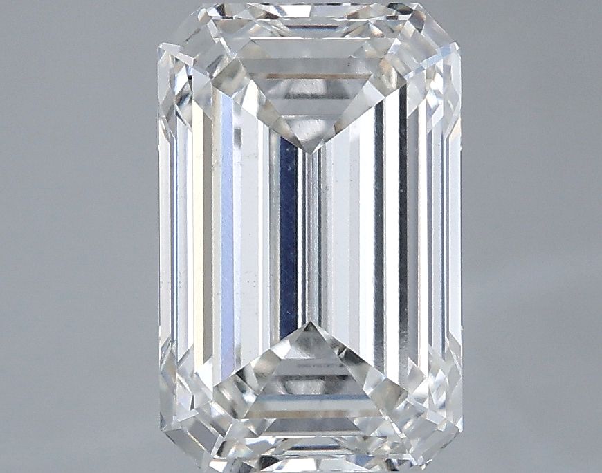 3.21 ct. emerald Lab Grown Diamond front image