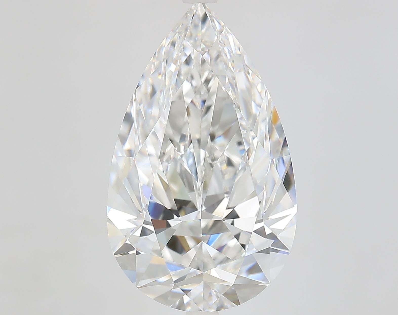 8.03 ct. pear Lab Grown Diamond front image
