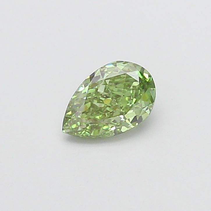1.0 CT Fancy Vivid Green PEAR