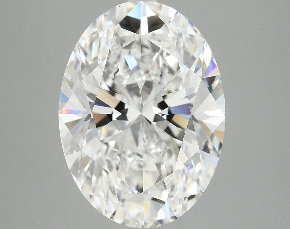 5.03 ct. oval Lab Grown Diamond front image
