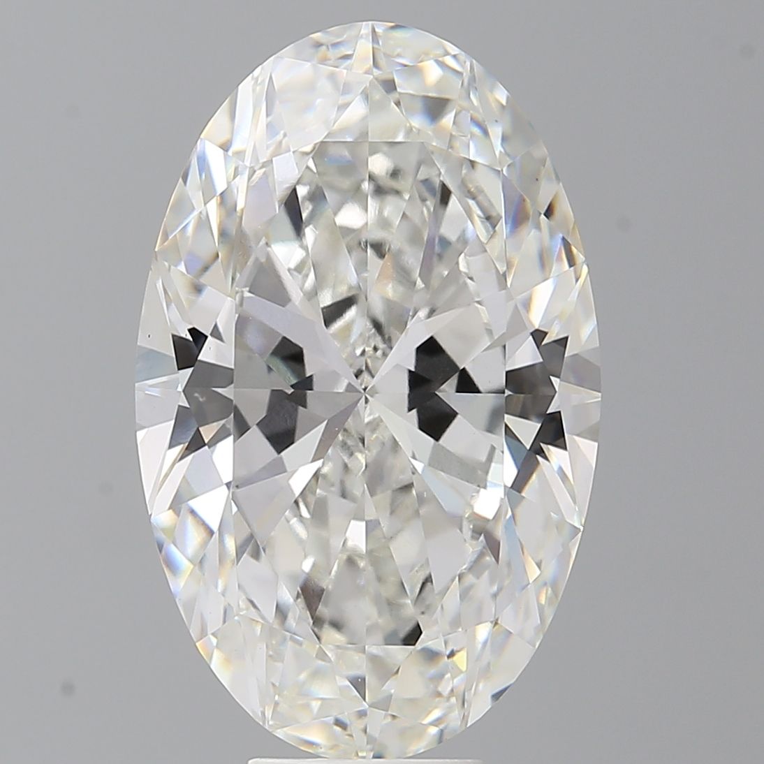 10.09 ct. oval Lab Grown Diamond front image