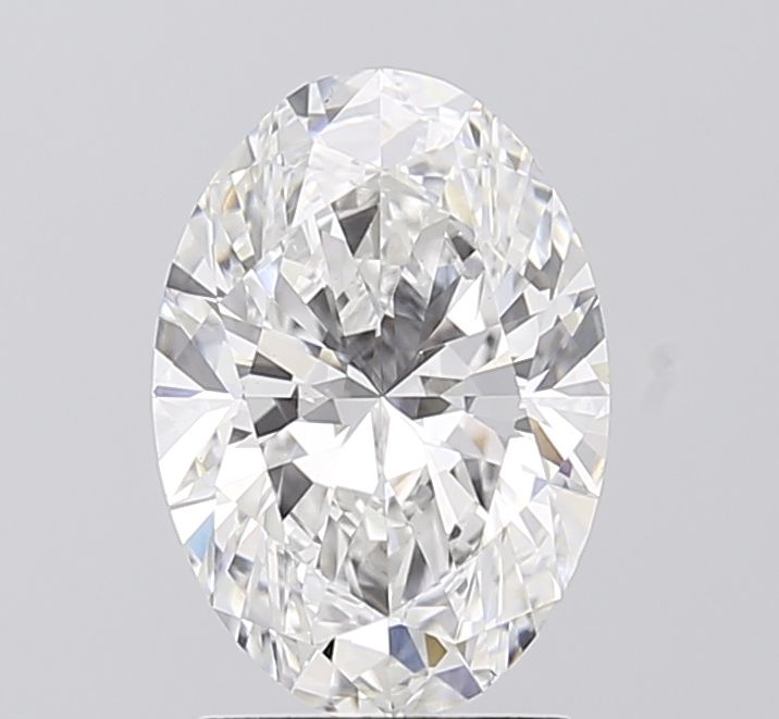 2.08 ct. oval Lab Grown Diamond front image