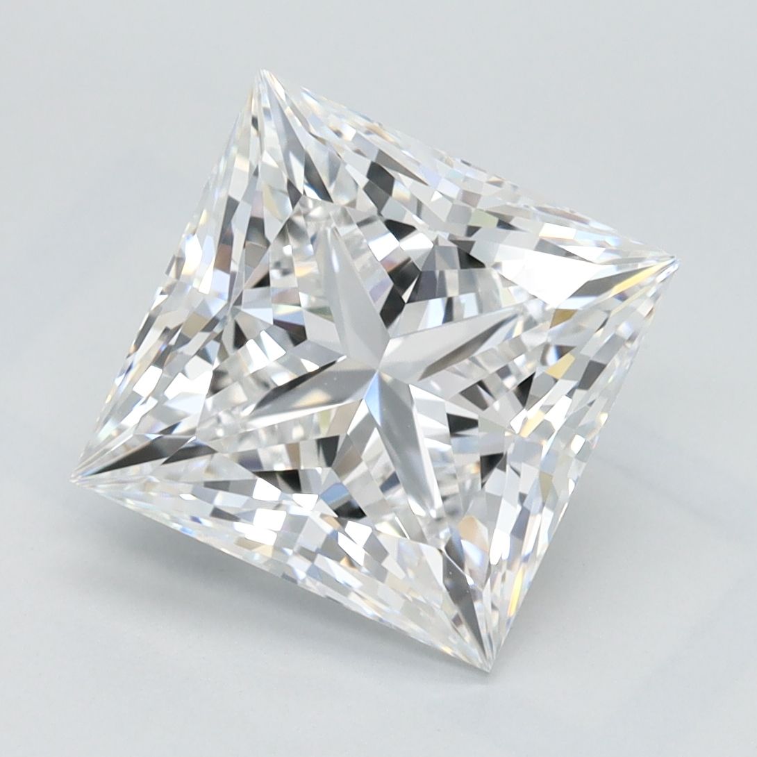 3.08 ct. princess Lab Grown Diamond front image