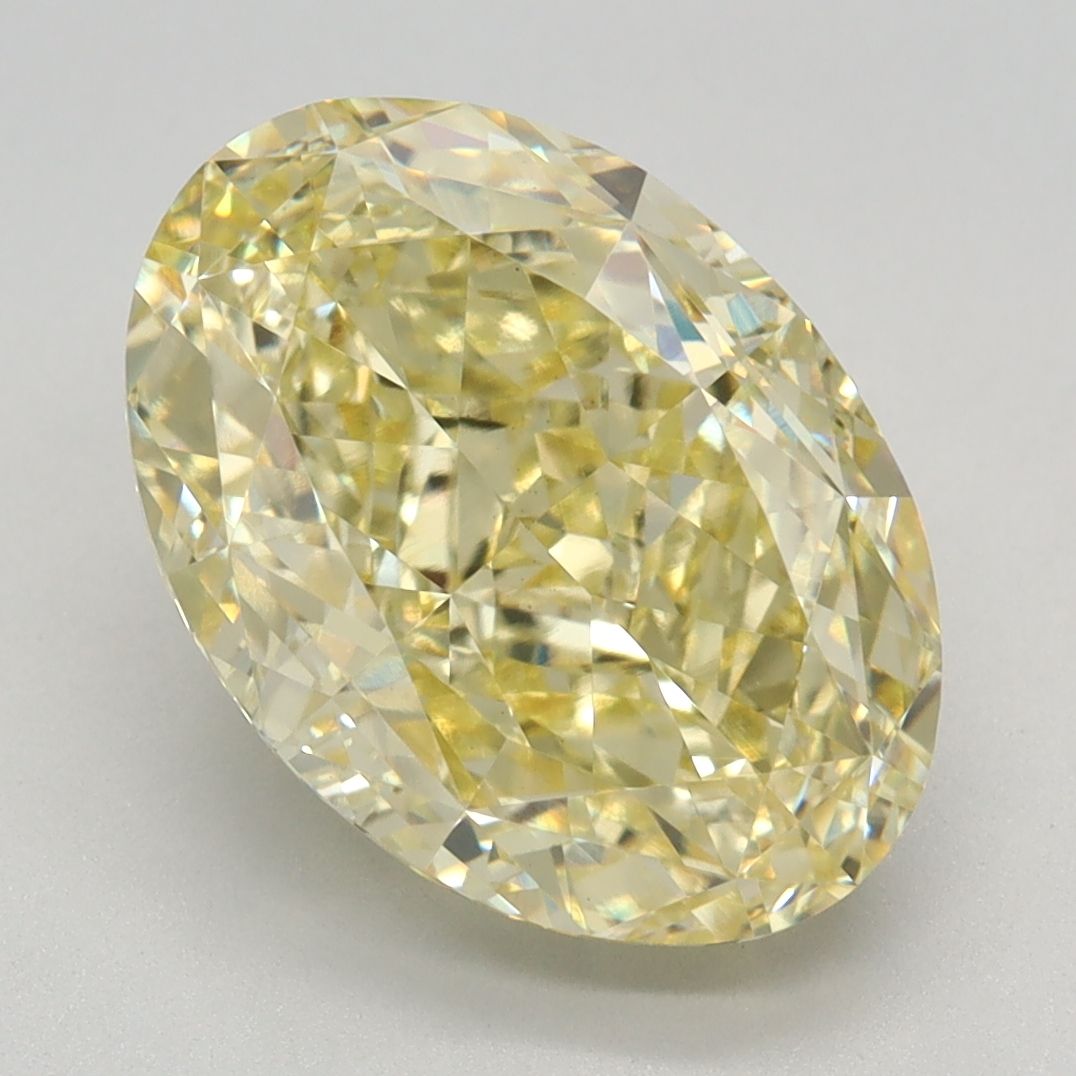 5.04 ct. oval Lab Grown Diamond front image