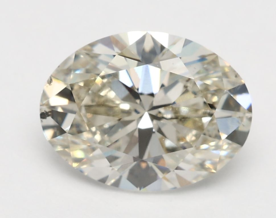 2.01 ct. oval Lab Grown Diamond front image