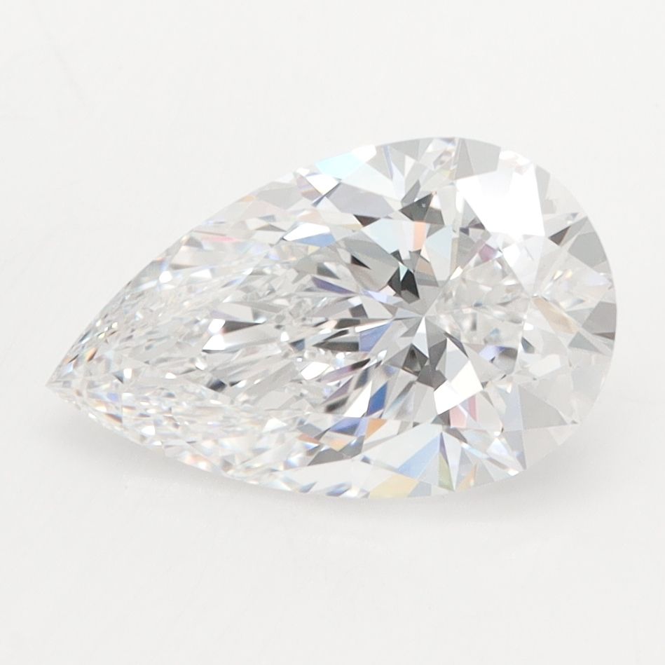 2.10 ct. pear Lab Grown Diamond front image