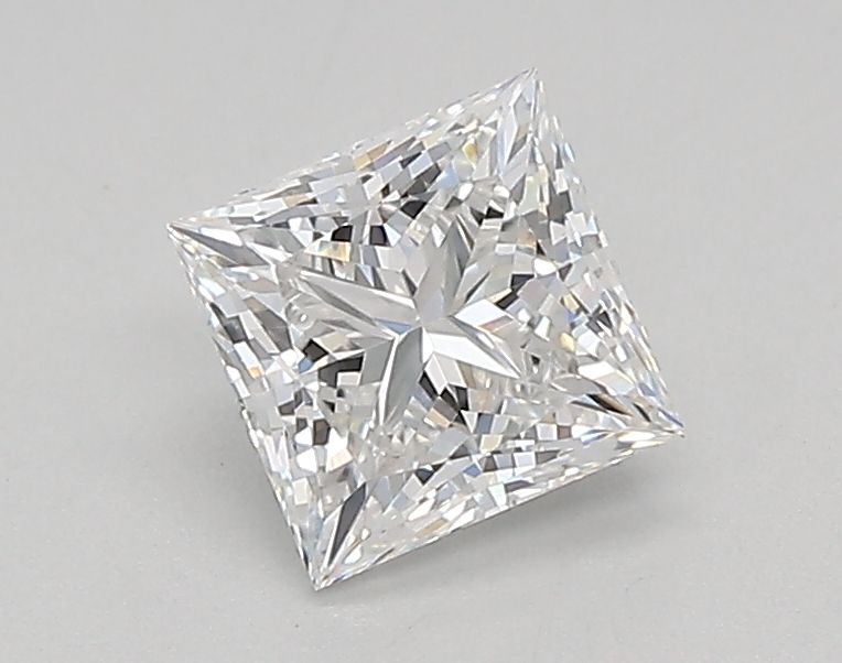 0.67 ct lab-grown Princess Diamond