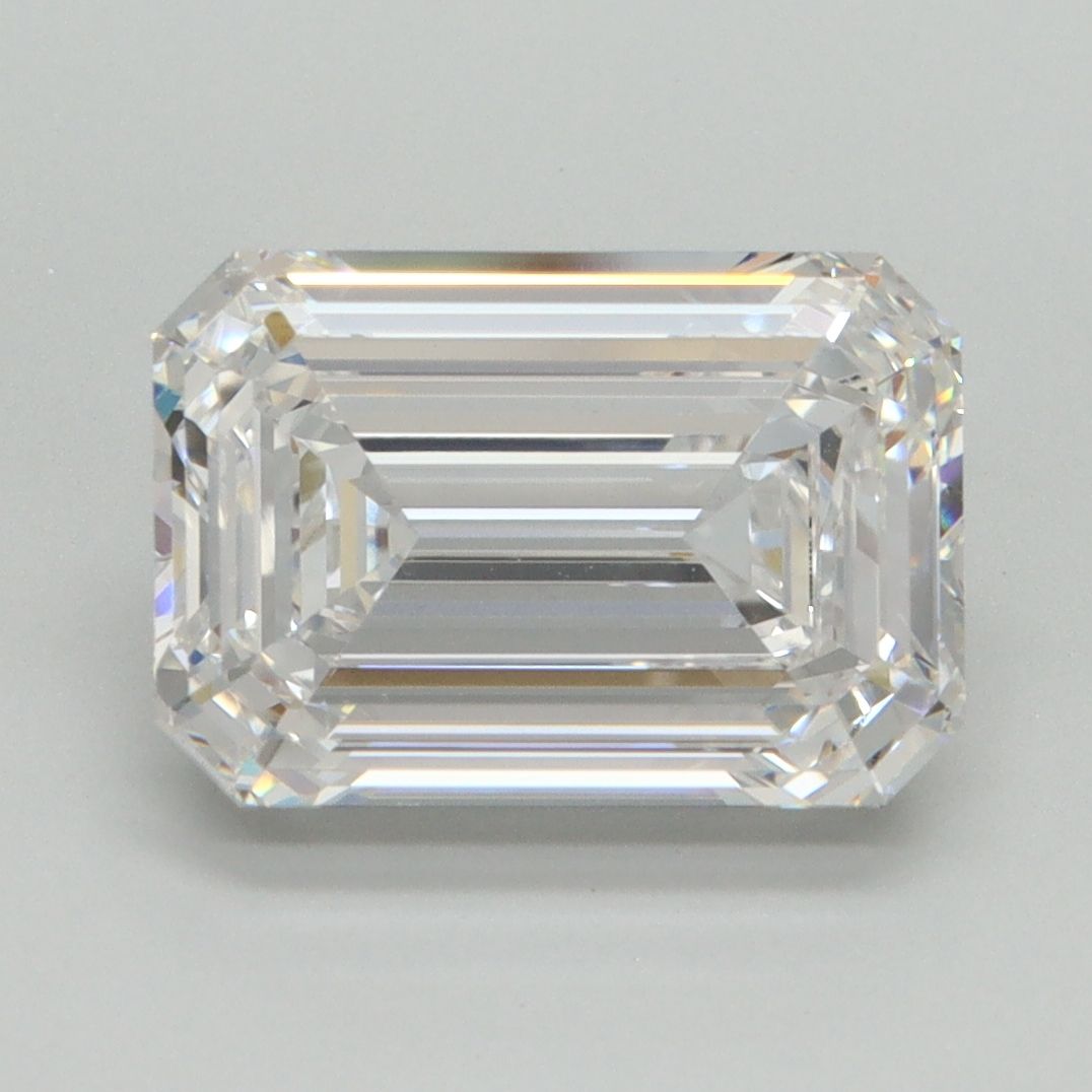 4.10 ct. emerald Lab Grown Diamond front image