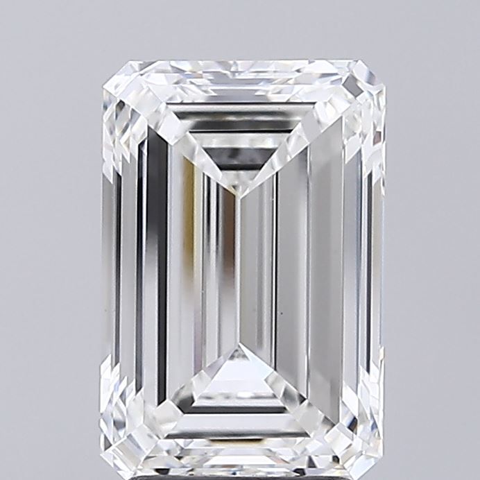 3.01 ct. emerald Lab Grown Diamond front image