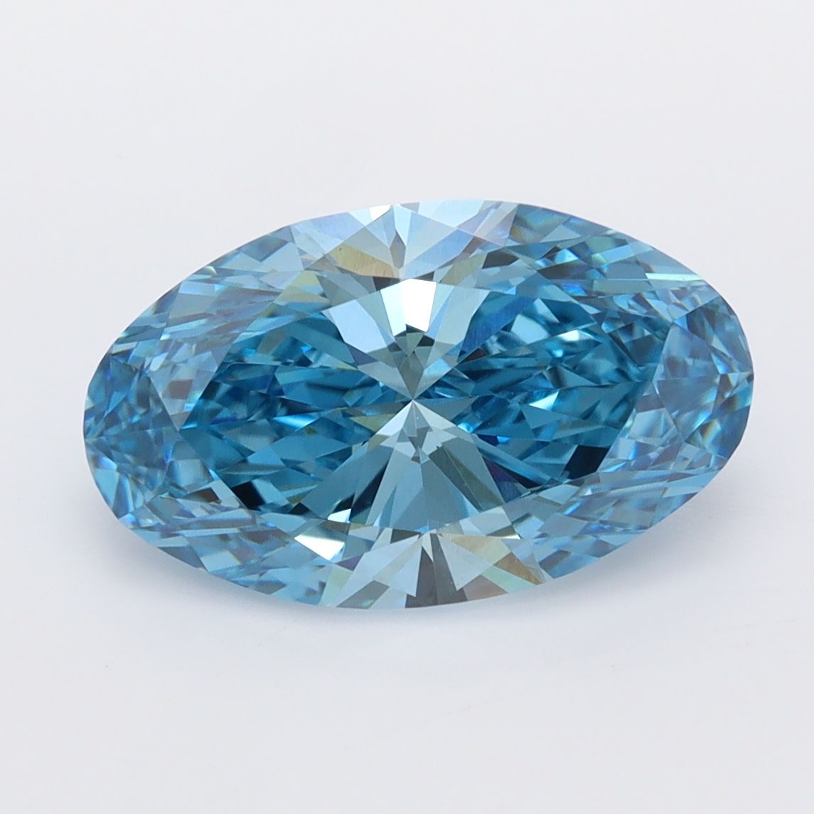 3.01 ct. oval Lab Grown Diamond front image
