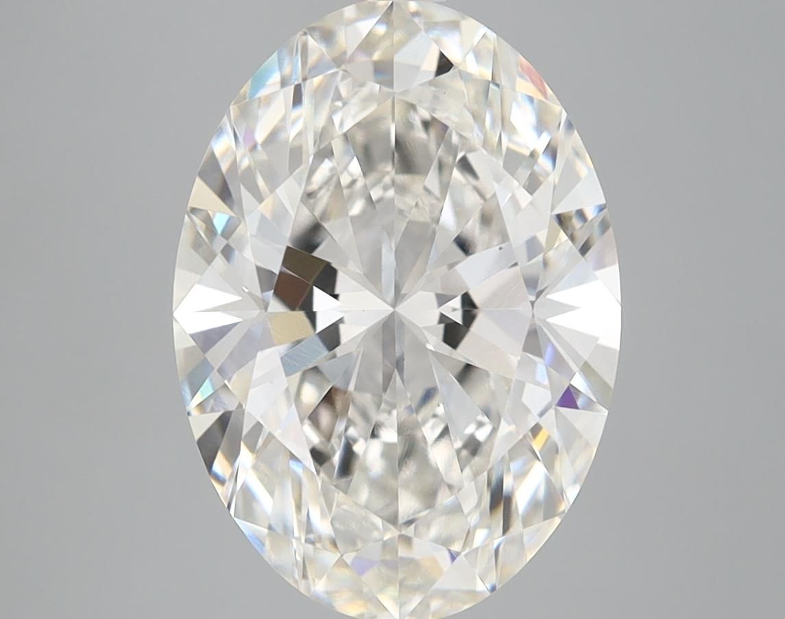 4.04 ct. oval Lab Grown Diamond front image